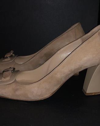 Décolleté con fibia YOSH scamosciate