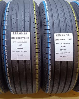 4 GOMME 225 60 18 BRIDGESTONE RFT RIF4665