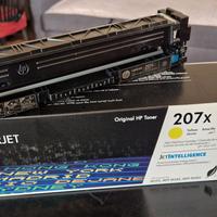 Toner HP 207X originale giallo nuovo + ciano