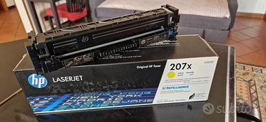 Toner HP 207X originale giallo nuovo + ciano