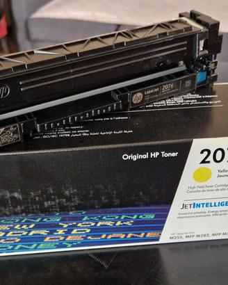 Toner HP 207X originale giallo nuovo + ciano