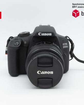 Canon EOS 2000D + Canon EF-S 18-55 F3.5-5.6 IS II