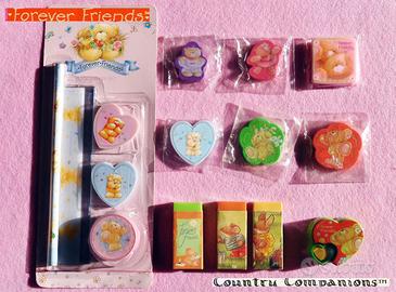 ❤ Vintage FOREVER FRIENDS orsetti Hallmark Gommine