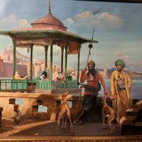 Dipinto orientalista  d apres J.L Geromé