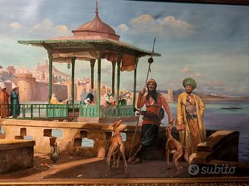 Dipinto orientalista  d apres J.L Geromé