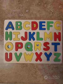 PUZZLE LETTERE ALFABETO