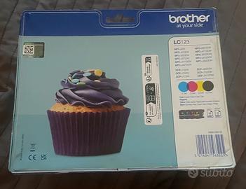 Cartucce brother LC123 originali multpack