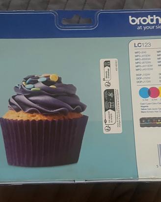 Cartucce brother LC123 originali multpack