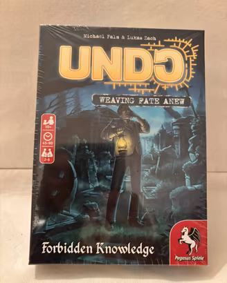 UNDO Forbidden Knowledge, gioco da tavolo narrativ