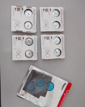 4 KIT PROTEZIONE LENTI INSTA360 X3