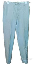 Pantaloni leggeri per uomo colore celeste