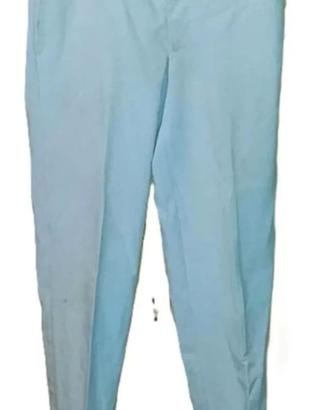 Pantaloni leggeri per uomo colore celeste
