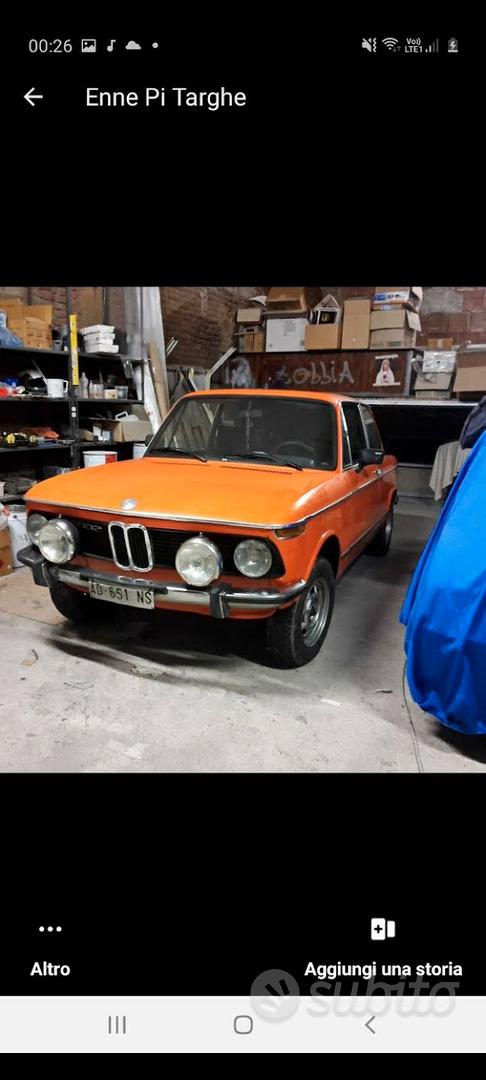 bmw 2002 ..in fase di restauro