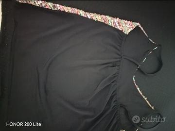 top con spalline strette 