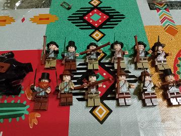 12 minifigure compatibili lego western 