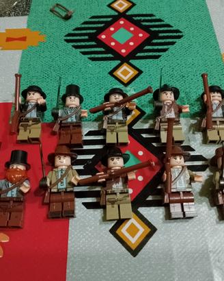 12 minifigure compatibili lego western 