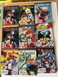 Lotto manga The Slayers,Dragon Ball,Cat's Eye