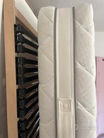 Letto principessa completo di rete/materasso 21cm