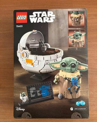 Lego 75403 Grogu con carrozzina sospesa