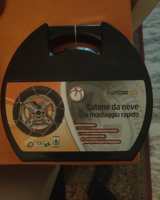 catene da neve montaggio rapido