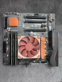 i7-7700K + Z170M + 16GB DDR4 + Noctua + GT 710