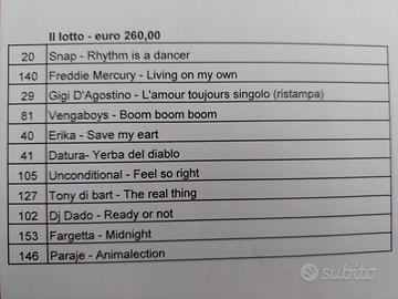 Dischi dance anni 90 vinile 12'  lotto2