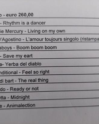 Dischi dance anni 90 vinile 12'  lotto2