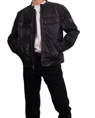 Timberland Moto Guzzi giacca pelle 1/100