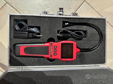 Rivelatore perdite gas portatile