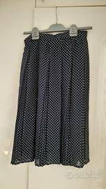 Gonna a pois, taglia 44