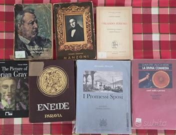 libri vintage e scolastici