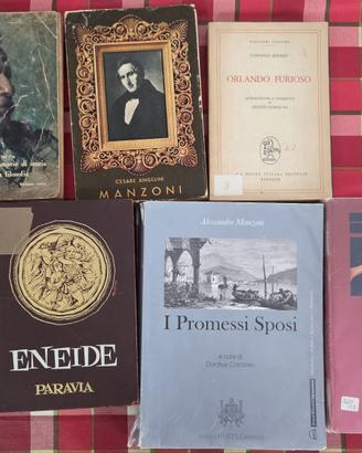 libri vintage e scolastici