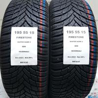 2 GOMME 195 55 15 FIRESTONE BR1630
