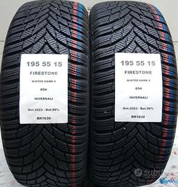 2 GOMME 195 55 15 FIRESTONE BR1630
