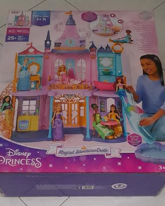 Castello Barbie Principesse Disney HLW29-9633-Nuov