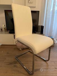 Sedie moderne stlizzate utili per salone e cucina