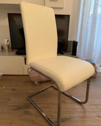 Sedie moderne stlizzate utili per salone e cucina