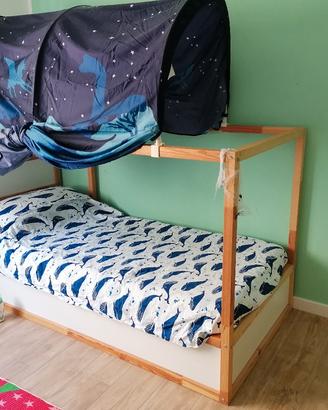 letto ikea kura