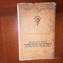 Fordson Major libretto istruzioni