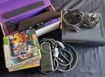 Xbox 360 élite + accessori e giochi (usata)