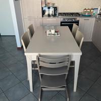 Tavolo allungabile legno impiallacciato