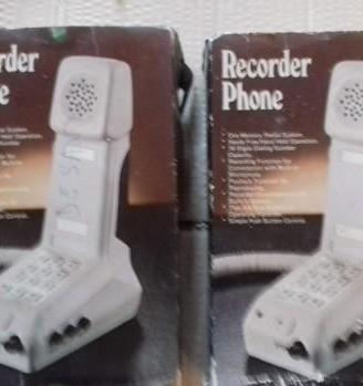 TELEFONI con REGISTRATORE vintage