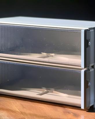 Flightcase contenitore Rack 3U impilabile