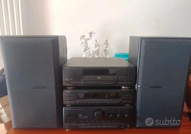 Stereo Vintage Kenwood Perla Nera - Completo