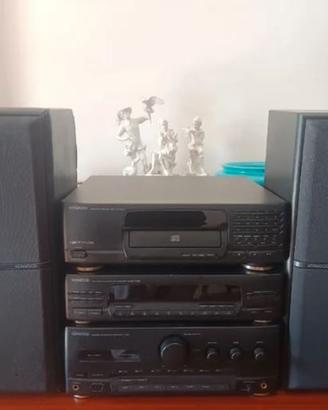 Stereo Vintage Kenwood Perla Nera - Completo