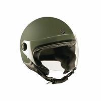 Casco demi jet tucano urbano el jettin verde airbo