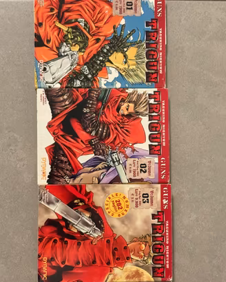 trigun manga dynamic anni ‘90 1/3