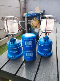 lampade campingaz 206L  con bombole