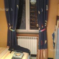 Tenda con bastone per cameretta