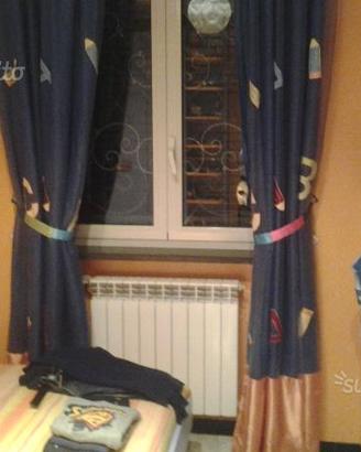 Tenda con bastone per cameretta